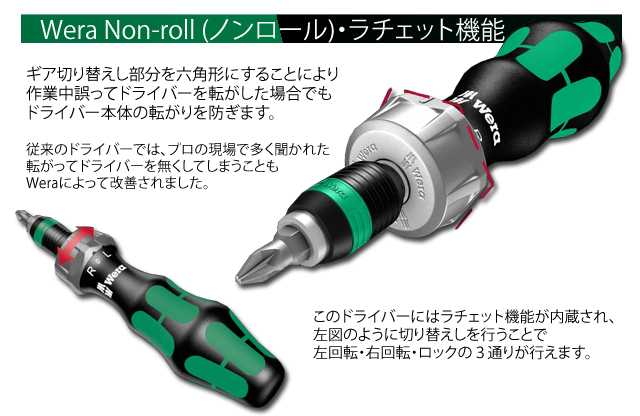 Wera 816RA ラチェットドライバー